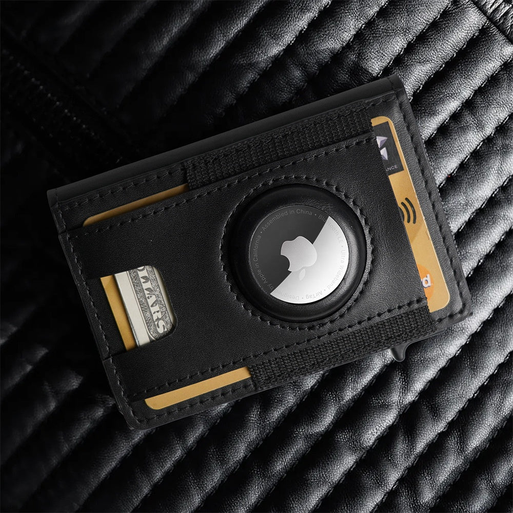 Smart Bifold RFID Blocking Leather Wallet
